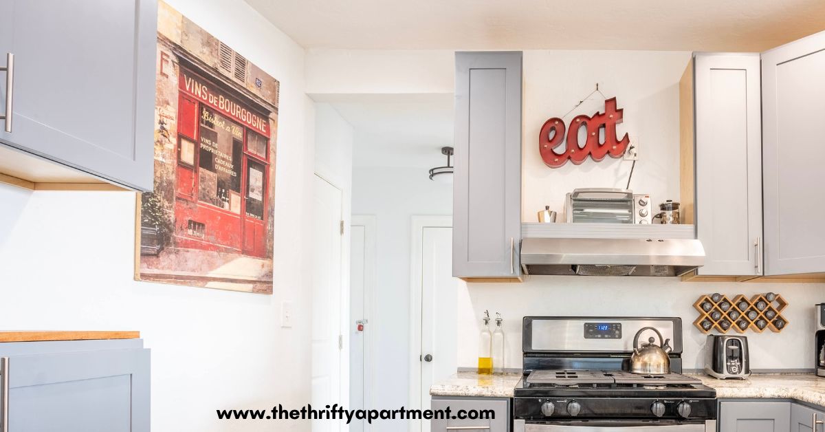 26 DIY Renter Friendly Kitchen Makeover Ideas   Artwork 