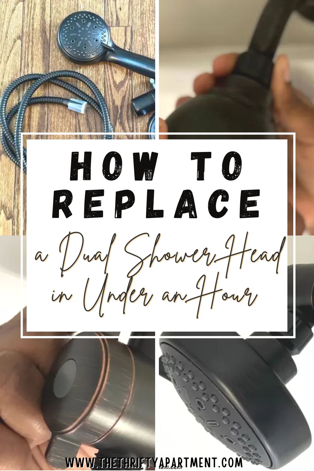 How to Replace a Dual Shower Head in Under an Hour