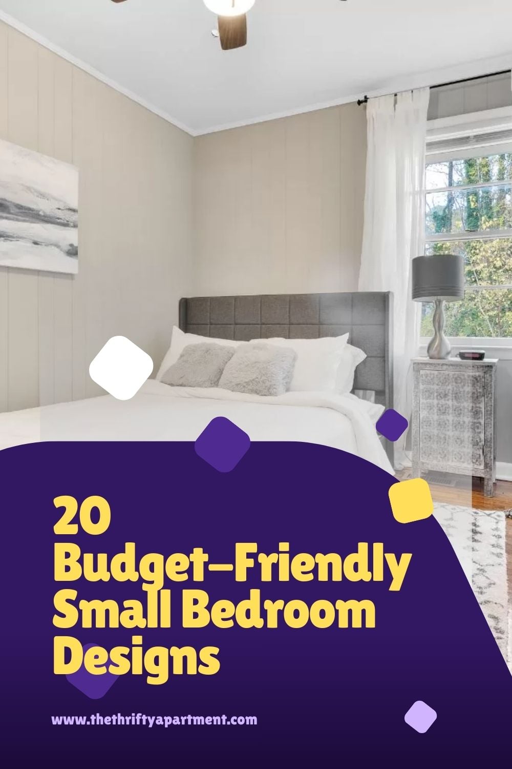 20 Small Bedroom Design Ideas on a Budget