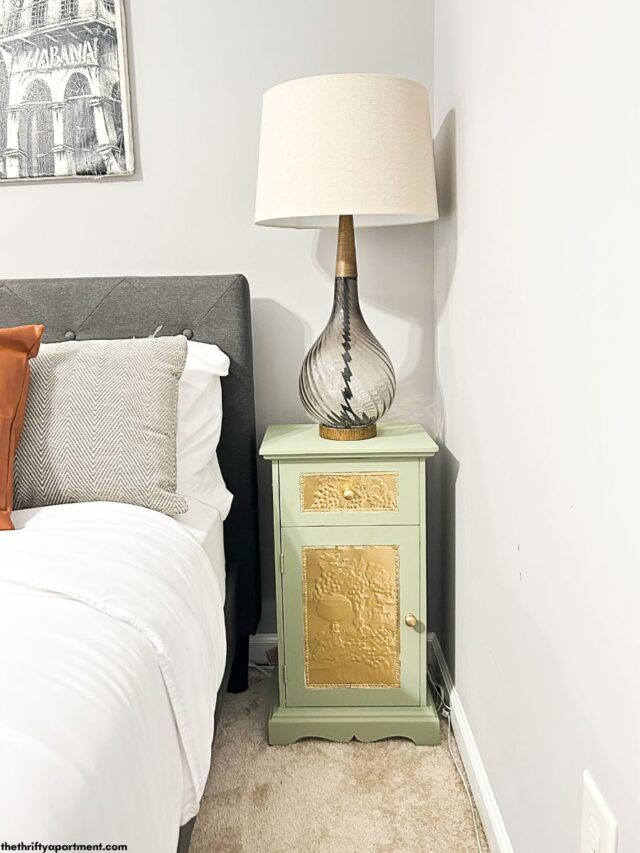 How to Paint a Nightstand That’s Laminate