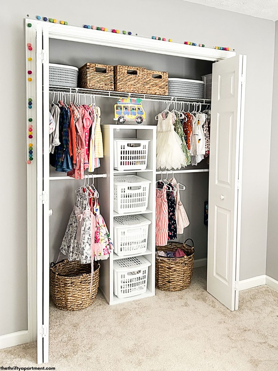 DIY Kids Closet Makeover | Before and After