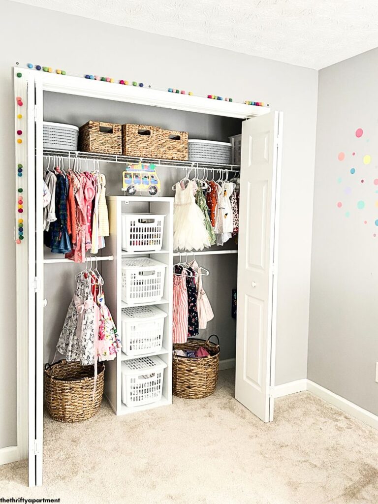 DIY Kids Closet Makeover