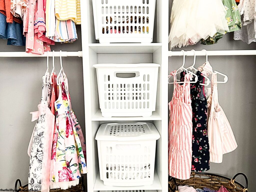 DIY Kids Closet Makeover: Grace & Joey's Closet Transformation