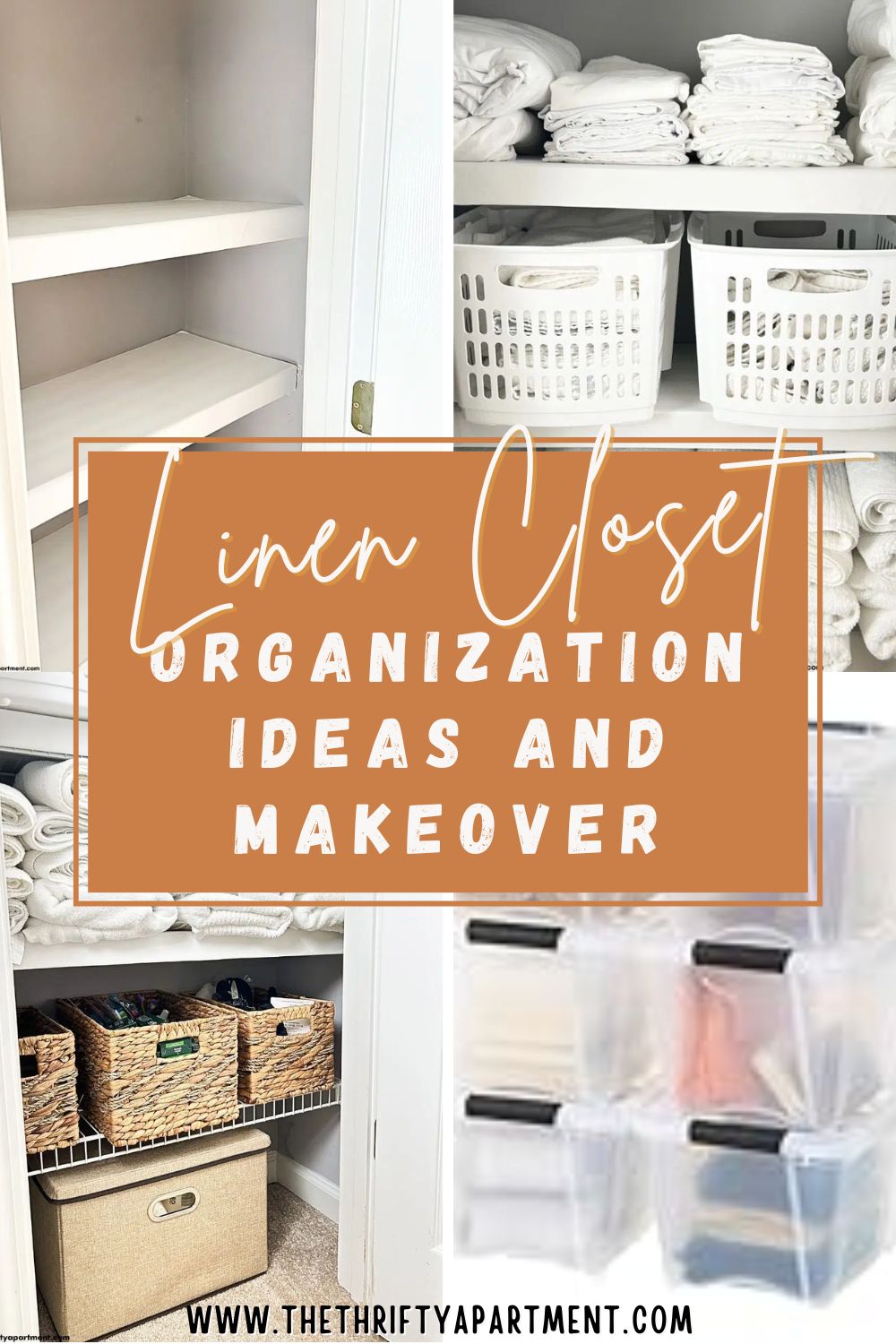 Linen Closet Organization Ideas and Makeover