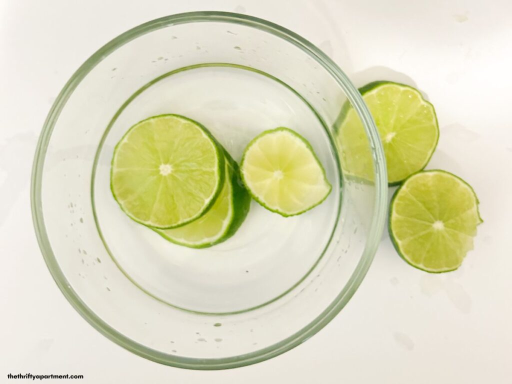 lime in a bowl