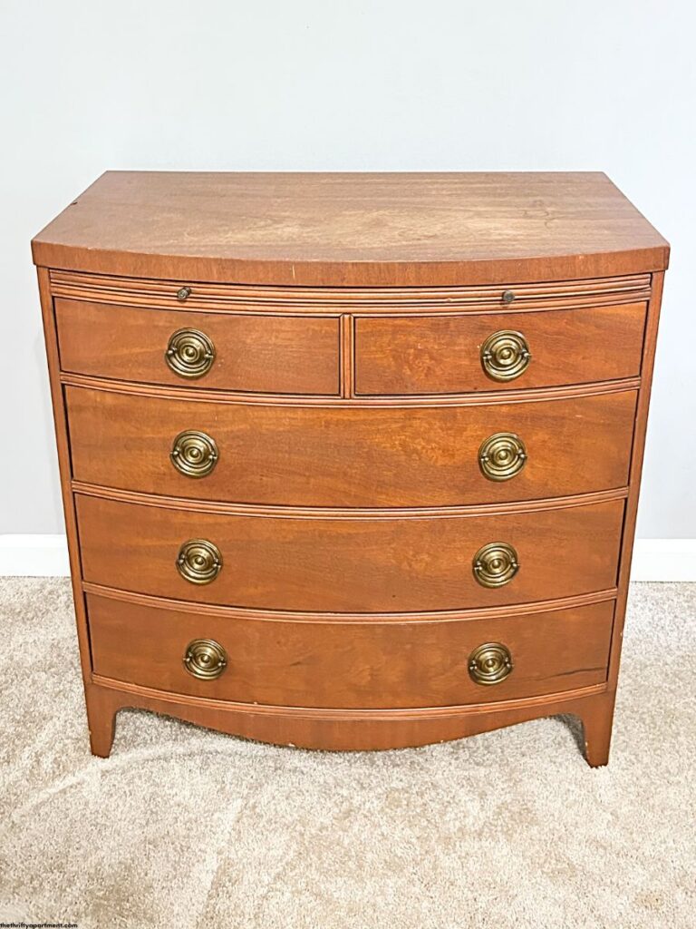 original wood dresser