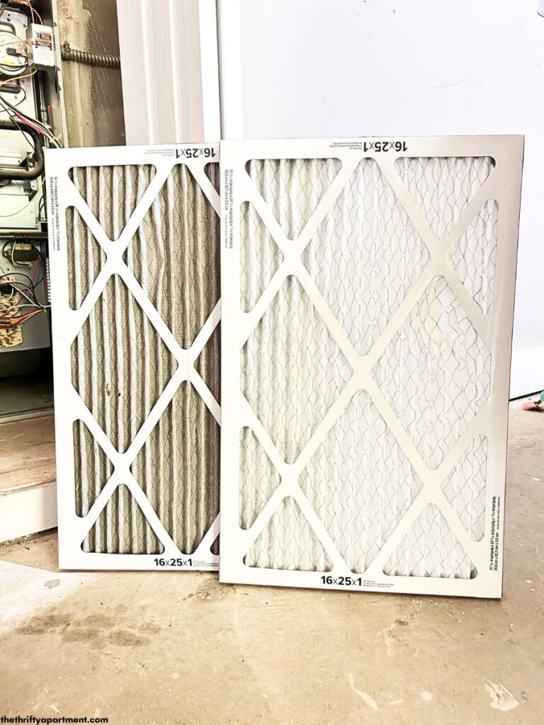 used vs new air filter