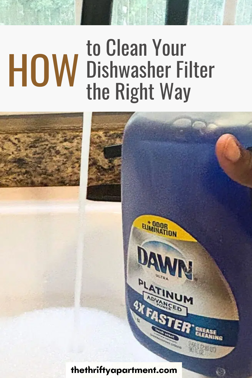 How to Clean Your Dishwasher Filter the Right Way