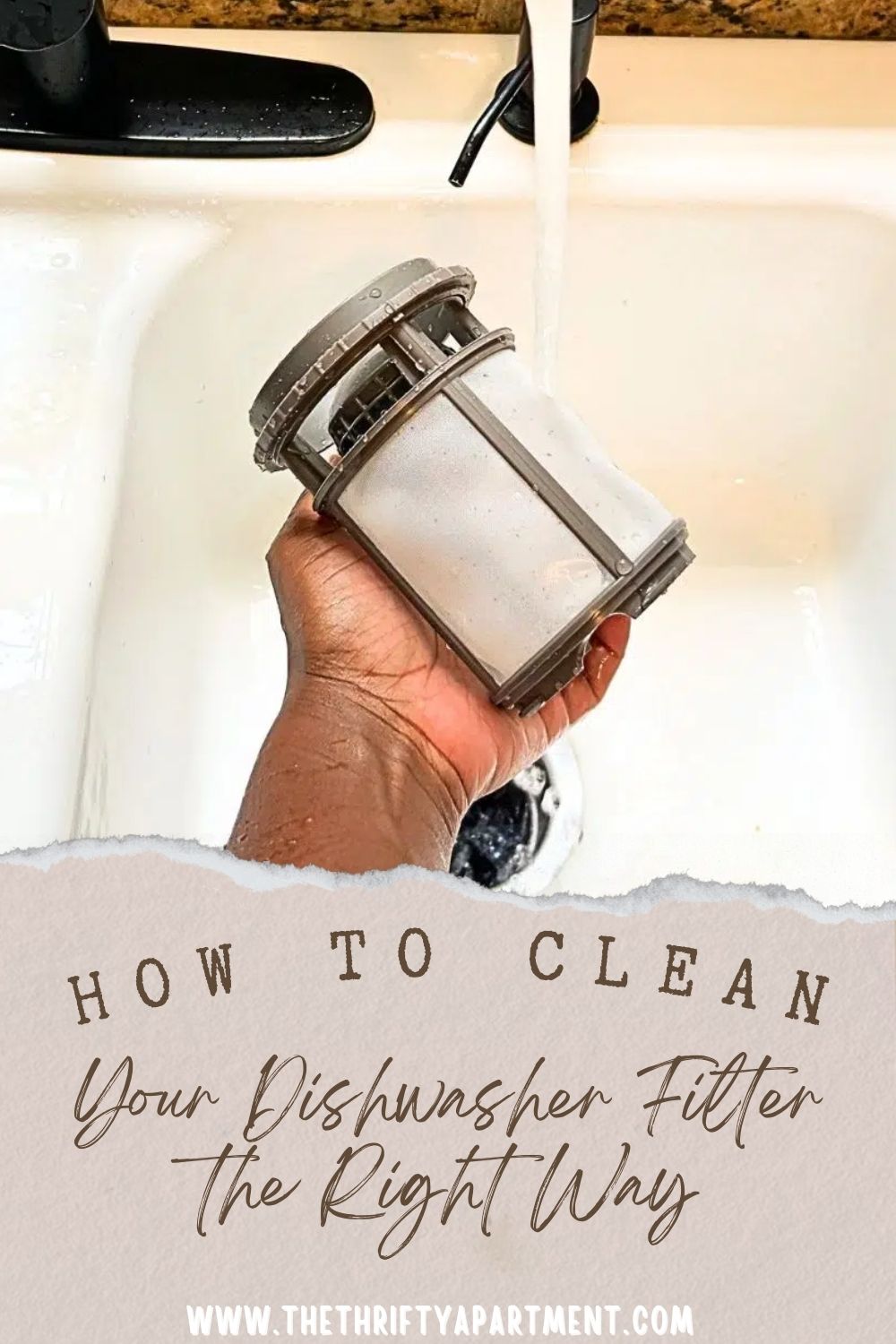 How to Clean Your Dishwasher Filter the Right Way