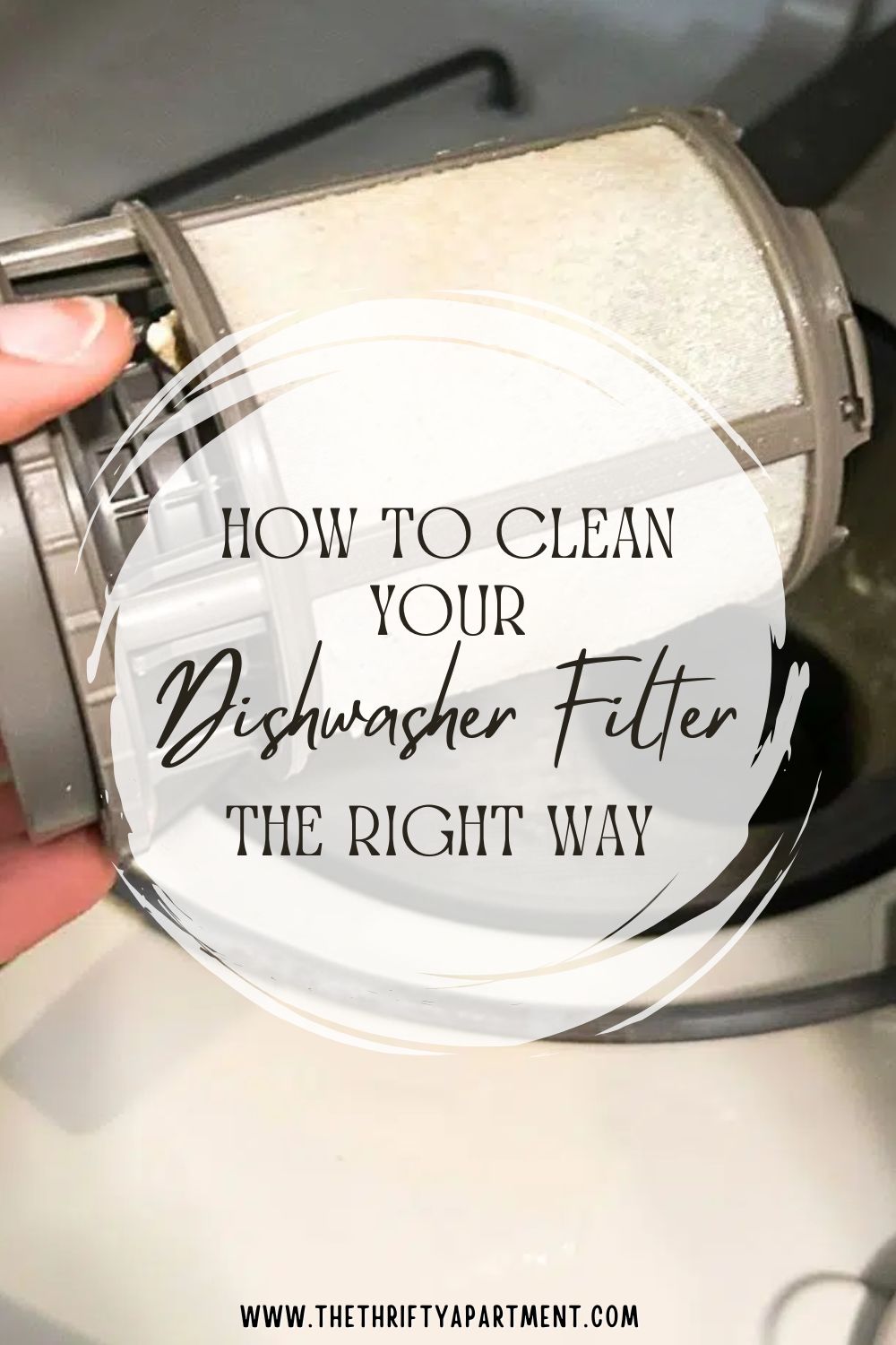 How to Clean Your Dishwasher Filter the Right Way