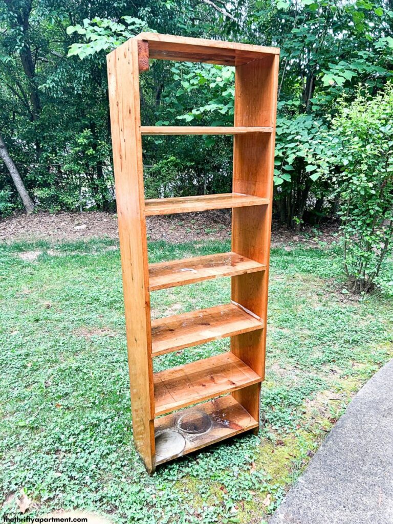 old bookcase