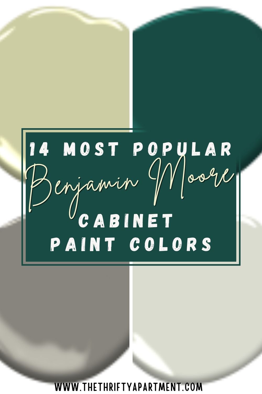 14 Most Popular Benjamin Moore Cabinet Paint Colors
