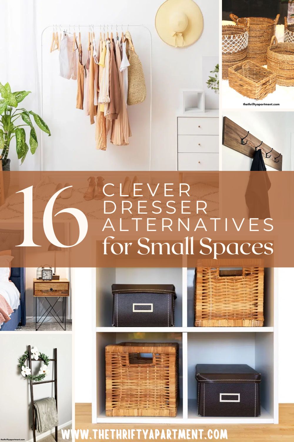 16 Clever Dresser Alternatives for Small Spaces