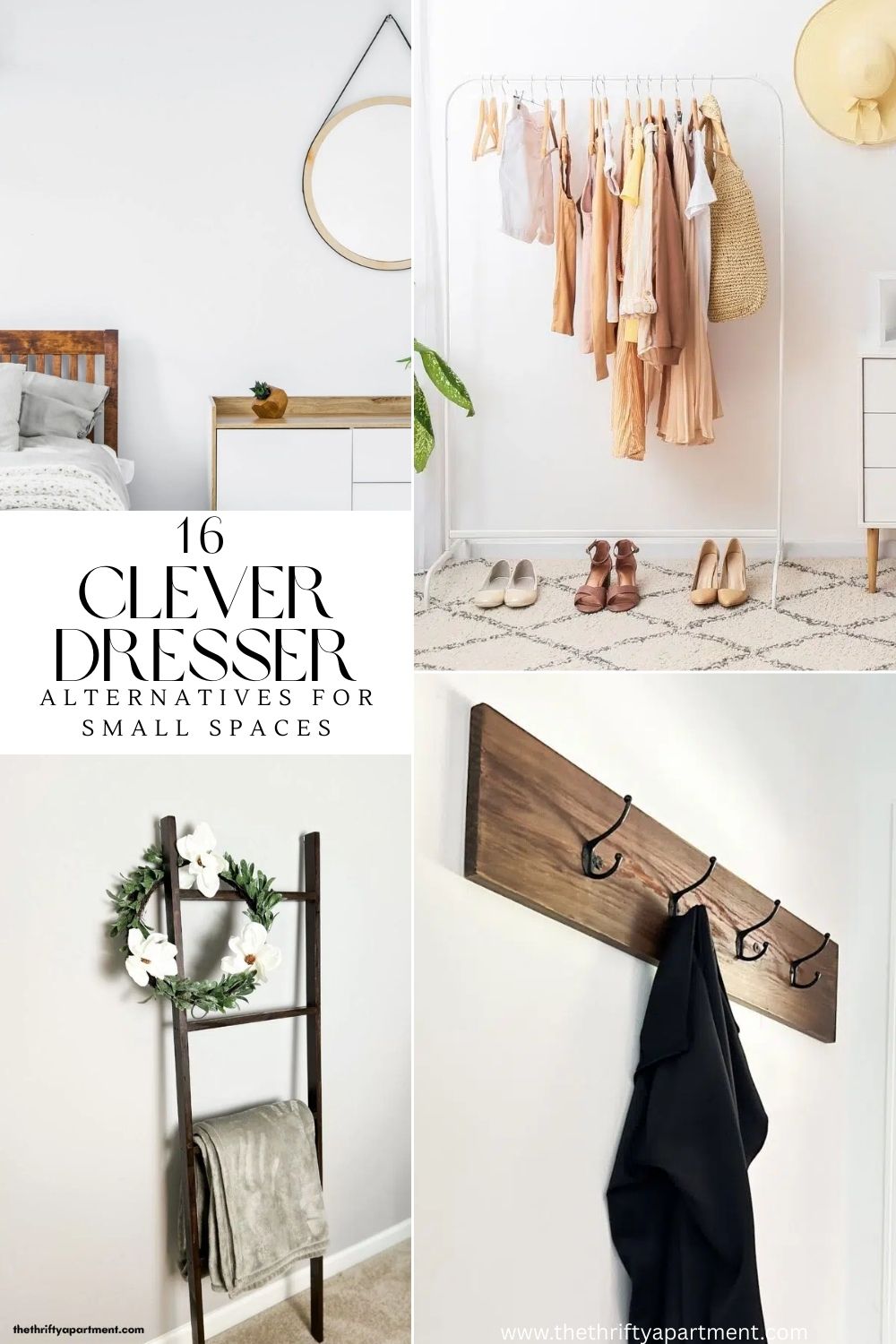 16 Clever Dresser Alternatives for Small Spaces