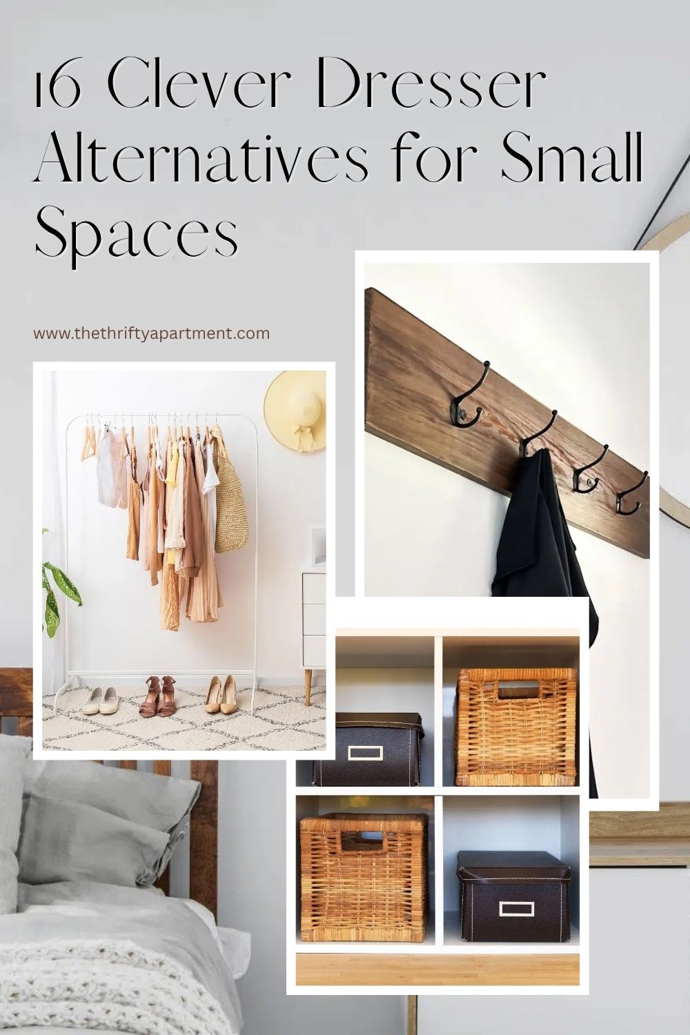 16 Clever Dresser Alternatives for Small Spaces