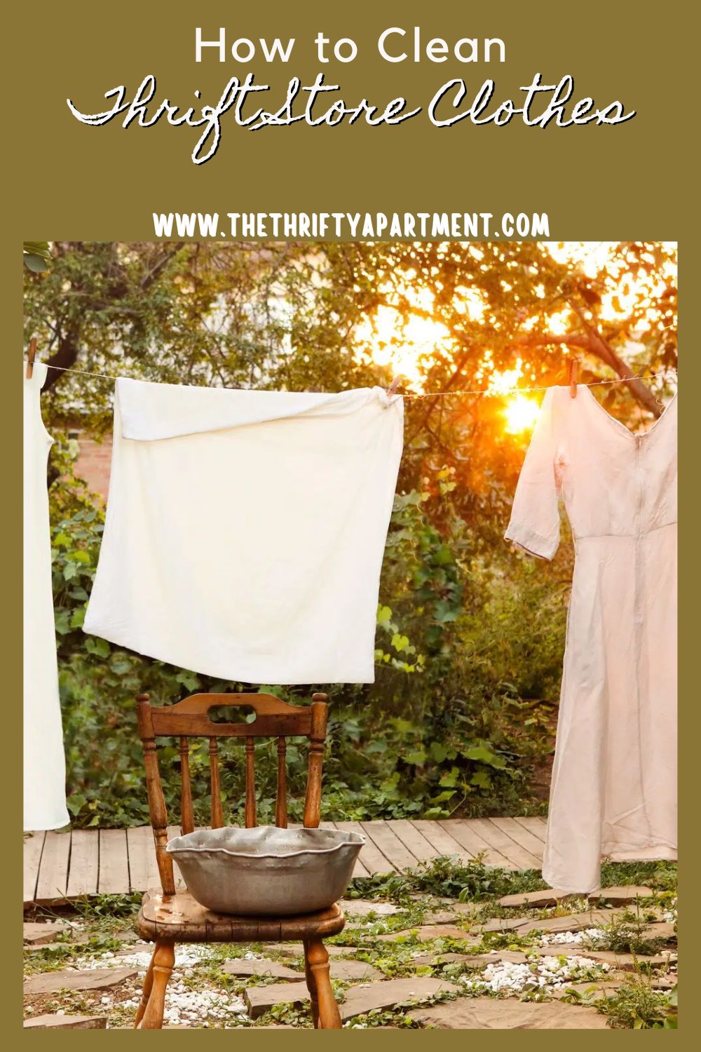 How to Clean Thrift Store Clothes