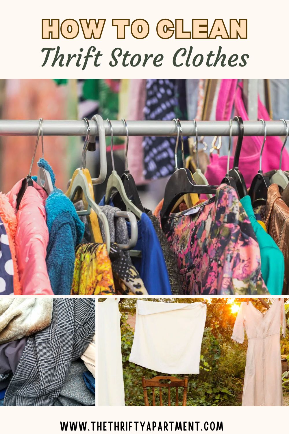 How to Clean Thrift Store Clothes