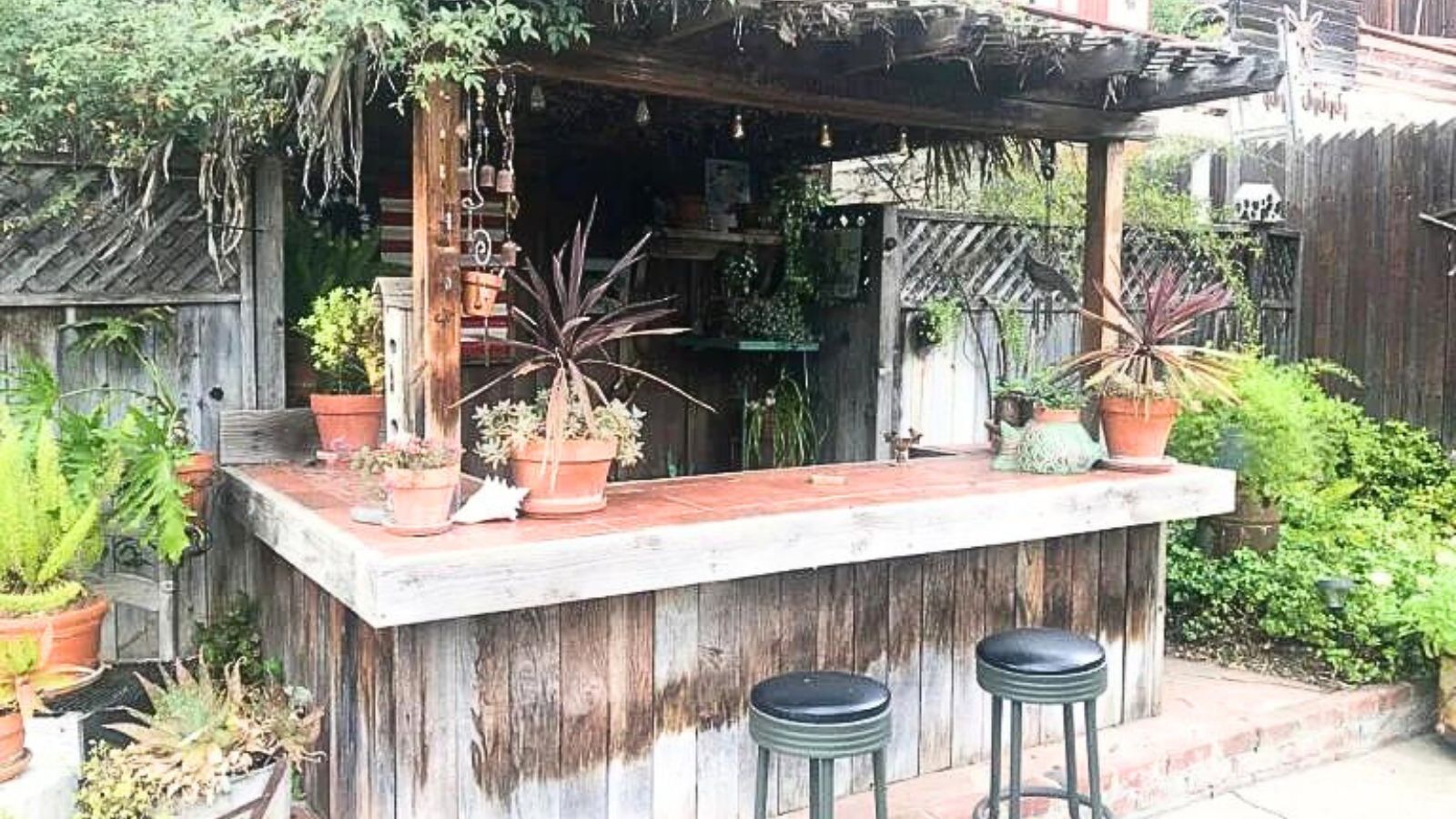 backyard bar