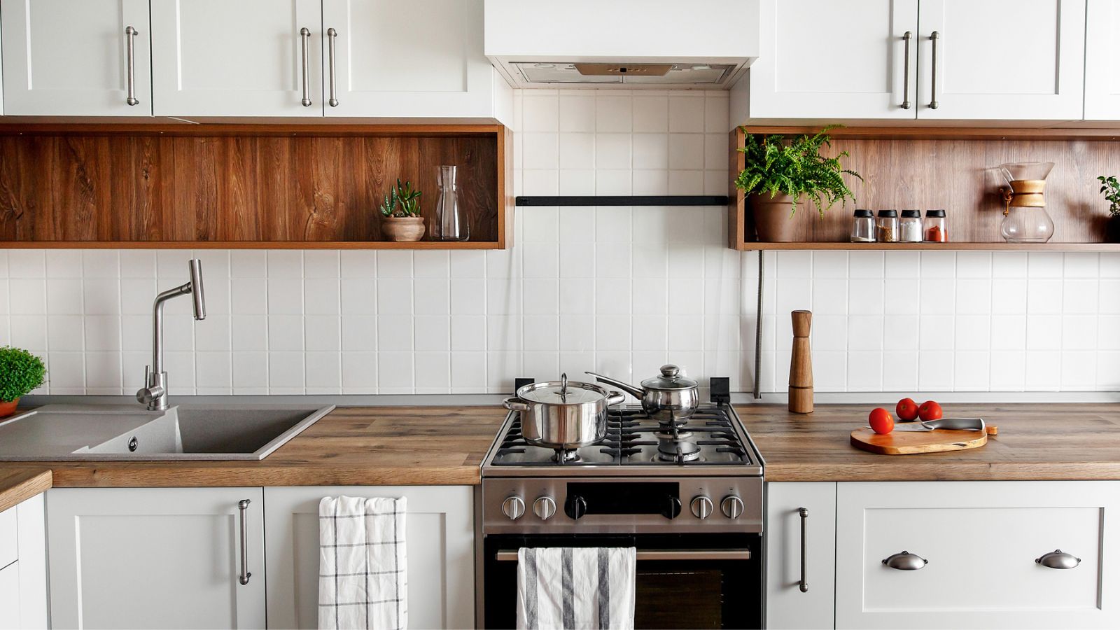 kitchen with stove