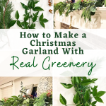 Christmas Garland With Real Greenery