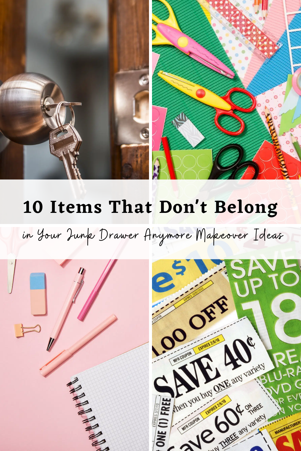 12 Items You Should Never Keep In Your Junk Drawer