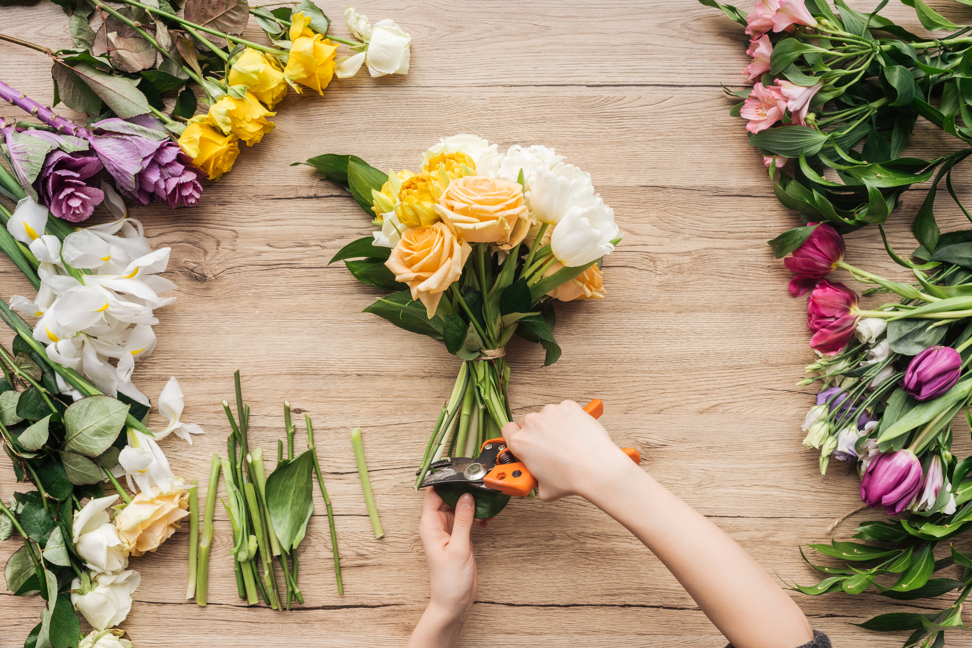 fresh cut flowers