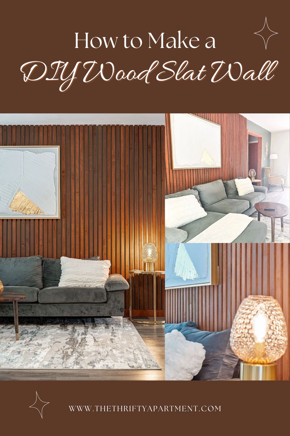 How to Make a DIY Wood Slat Wall