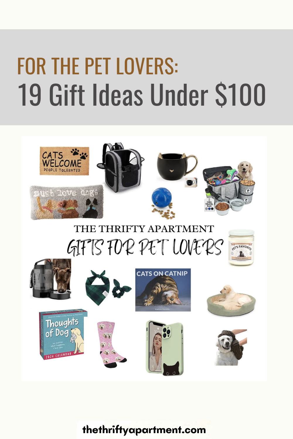 For The Pet Lovers: 15 Gift Ideas Under $100