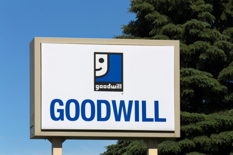Goodwill Store Exterior Sign