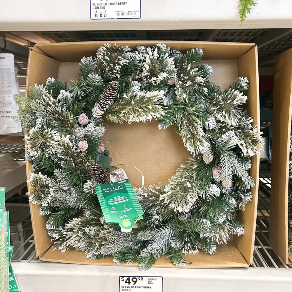 wreath lowes