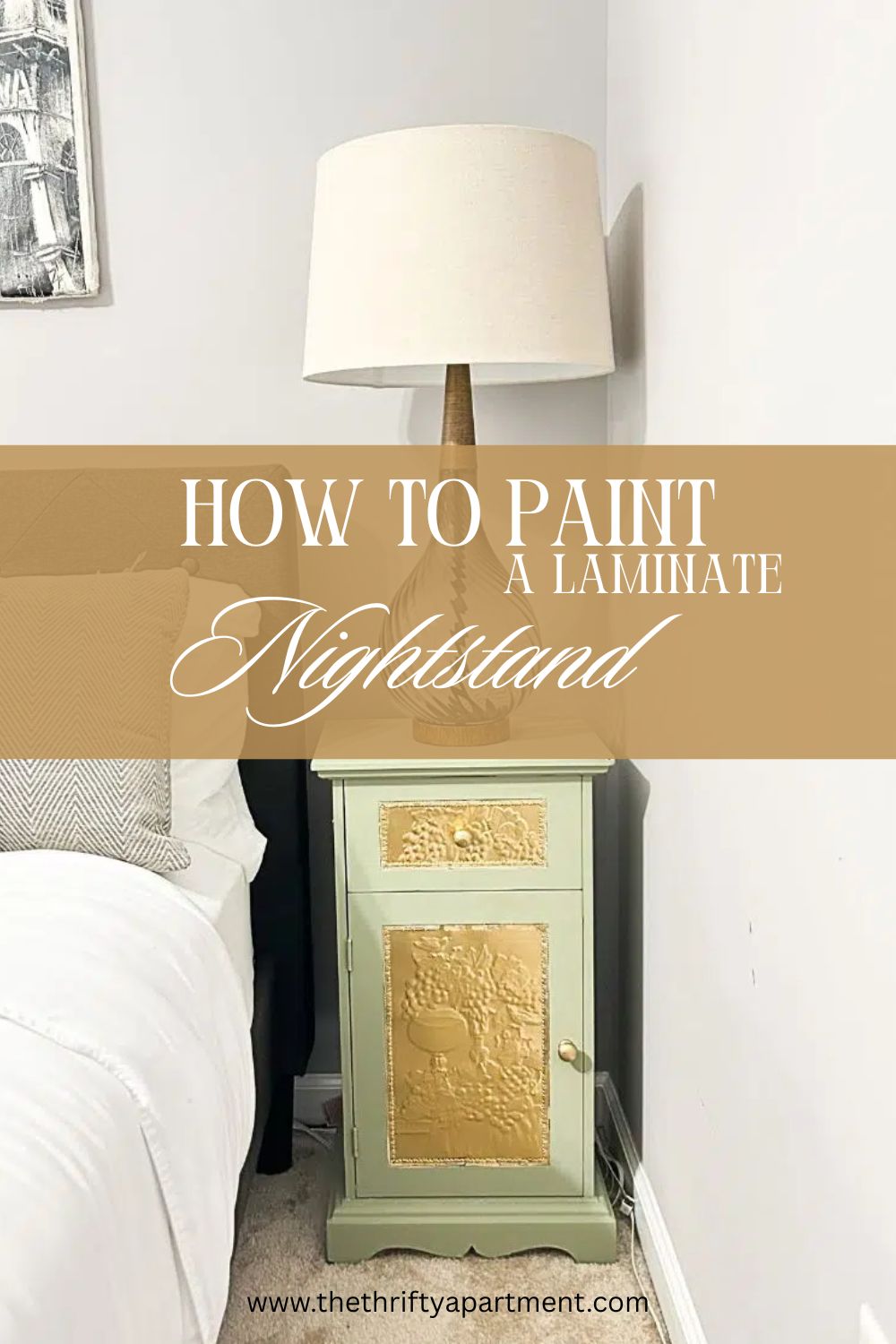 How to Paint a Laminate Nightstand