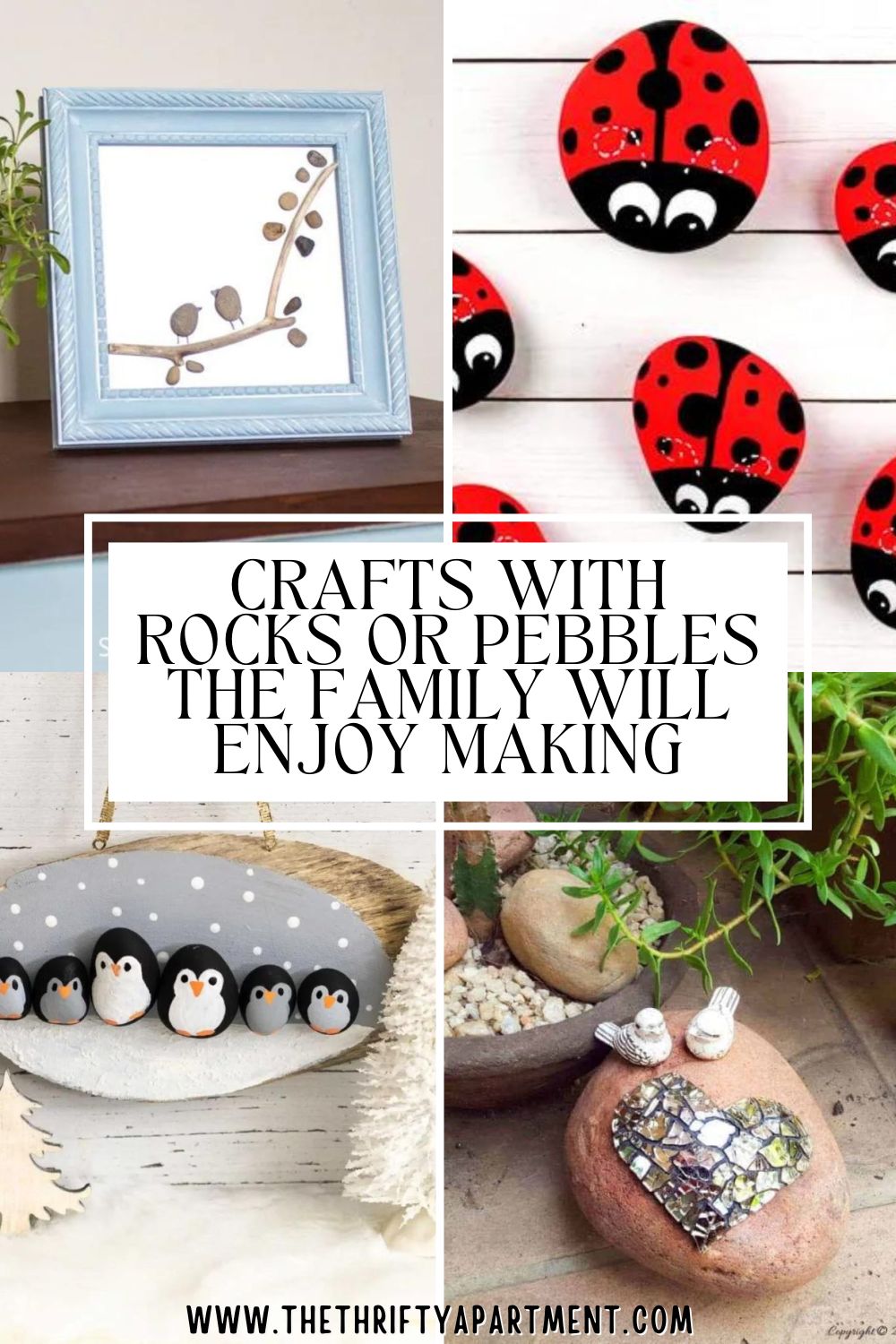 Crafts with Rocks or Pebbles the Family Will Enjoy Making