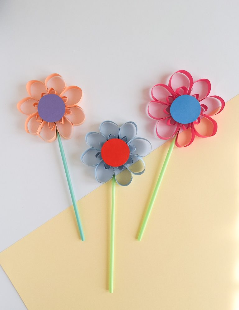 Fun and Easy Paper Flower Craft