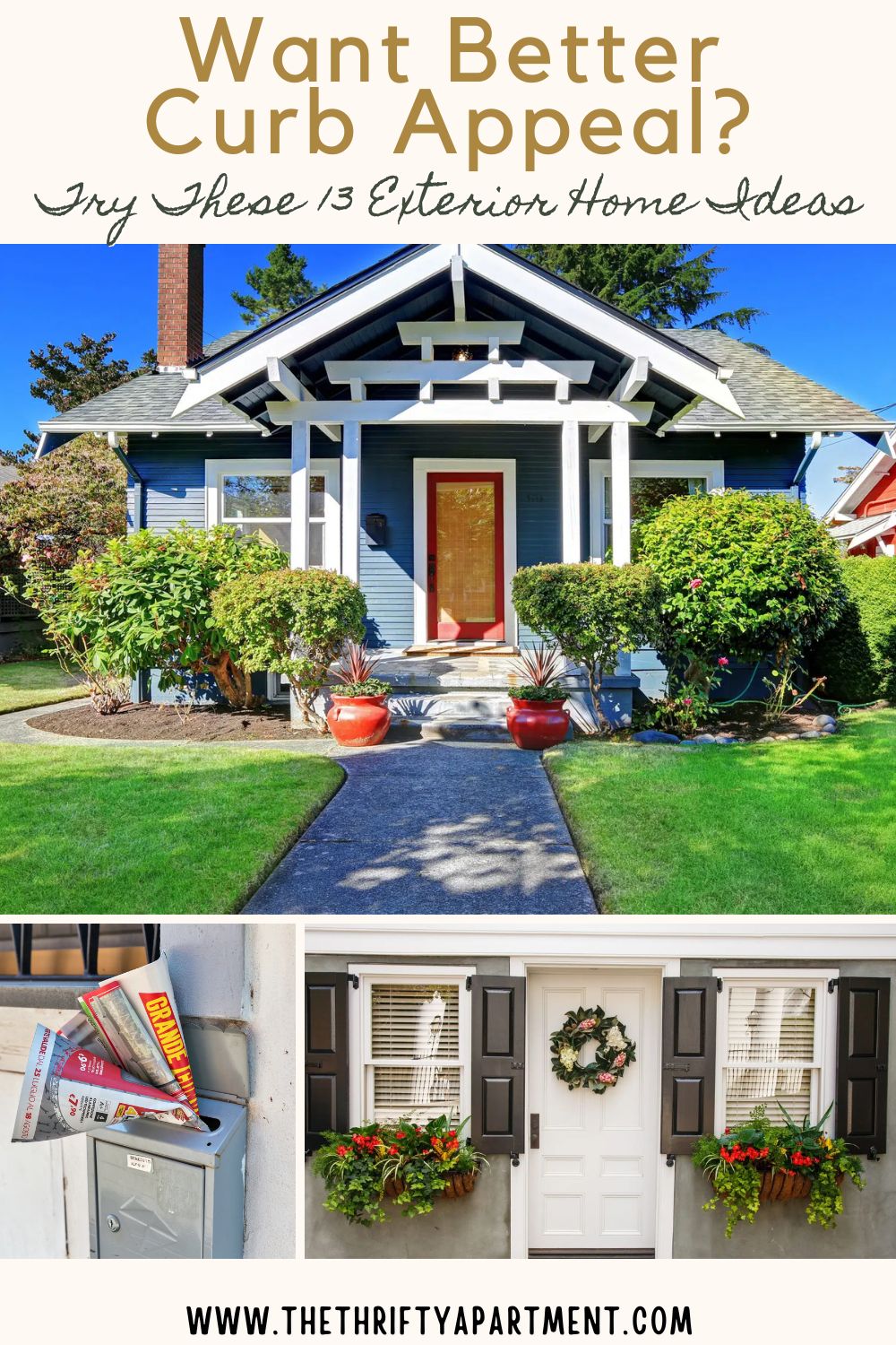 13 Exterior Home Ideas for the Ultimate Curb Appeal