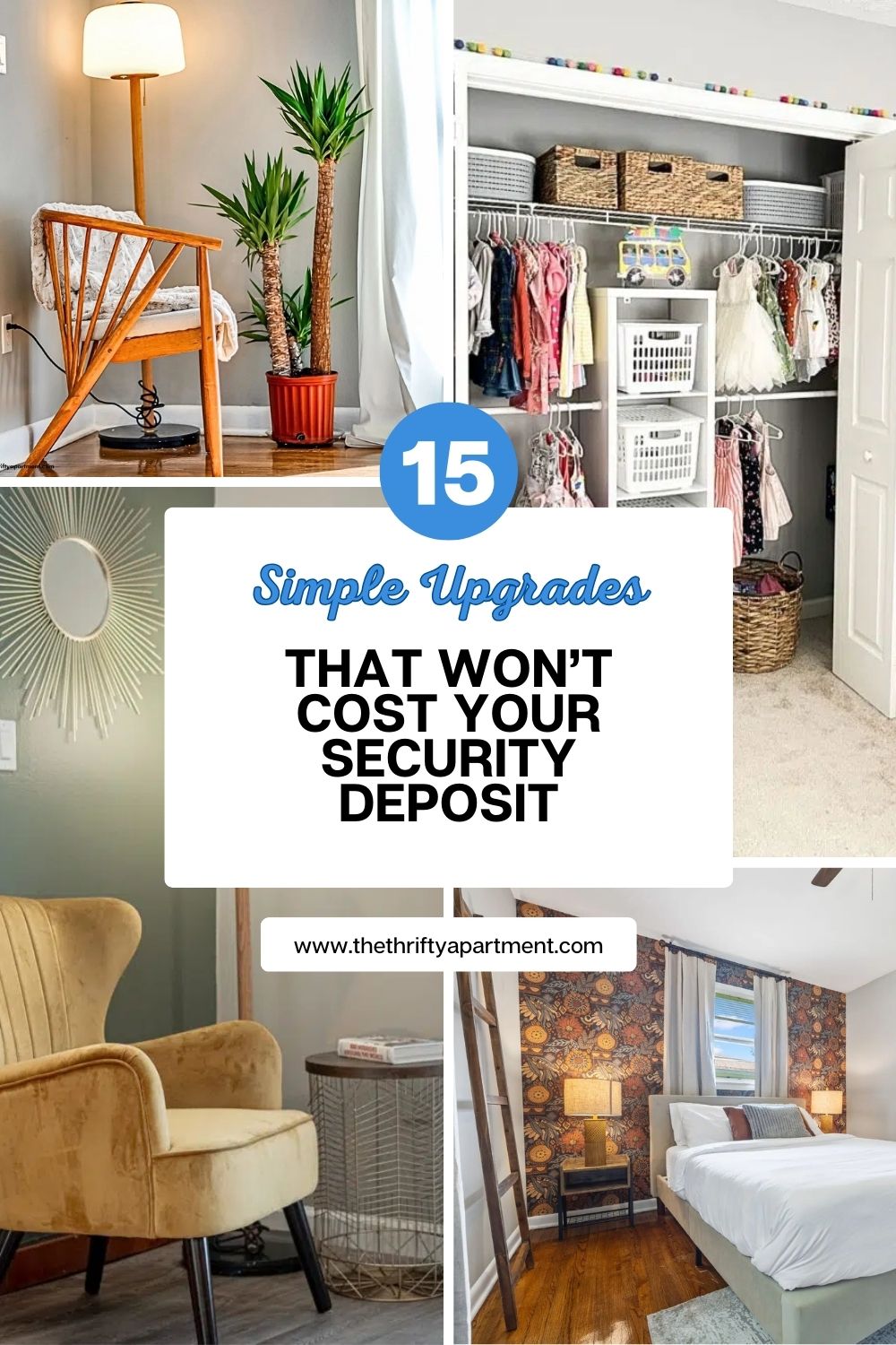 15 Renter-Friendly Apartment Upgrades That Won't Risk Your Security Deposit