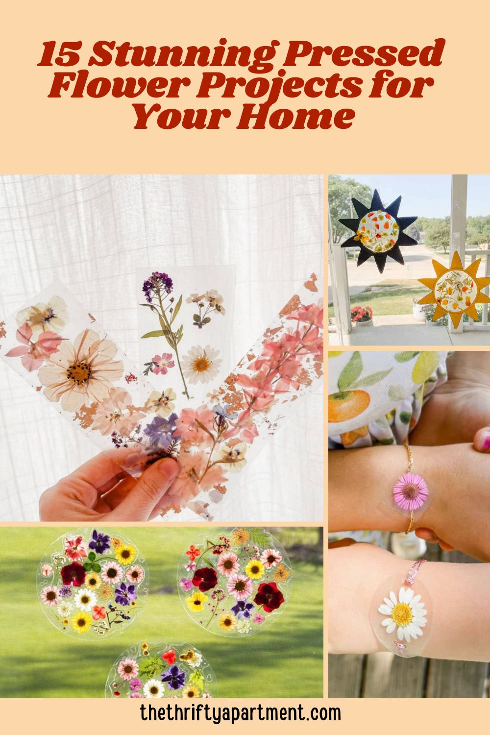 15 Beautiful Ways to Work with Pressed Flowers