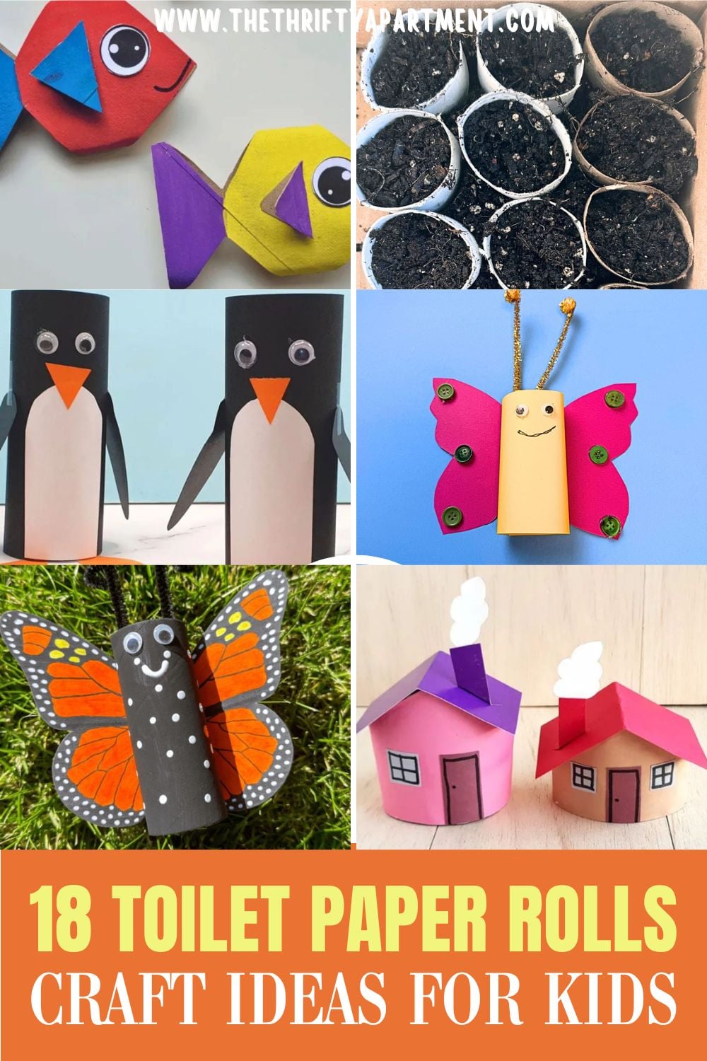 18 Fun Weekend Projects You Can Make with Nothing But Toilet Paper Rolls
