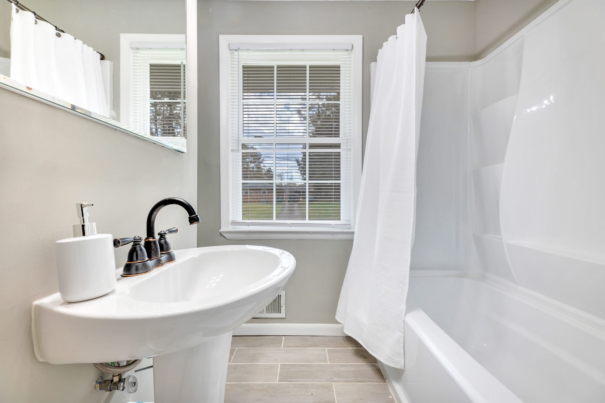 Short term rental bathroom airbnb