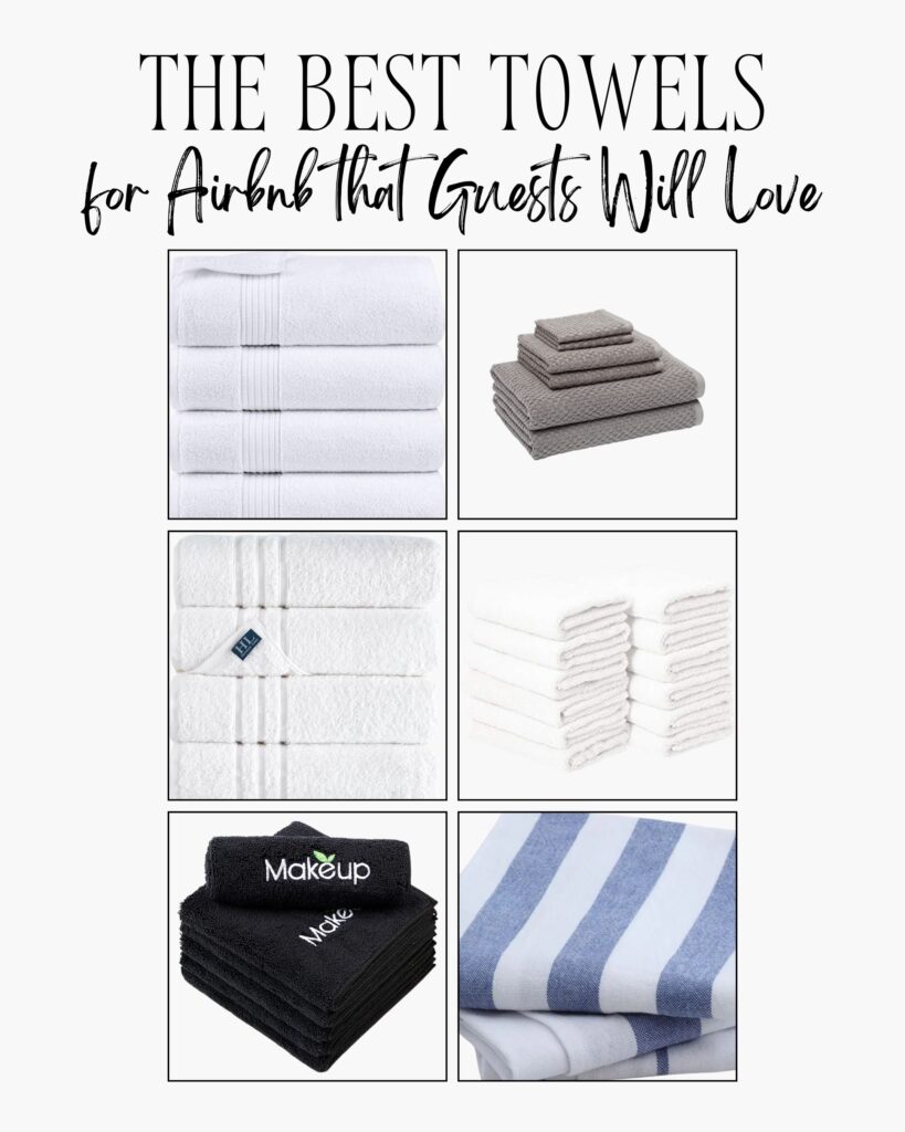The Best Towels for Airbnb that Guests Will Love pin