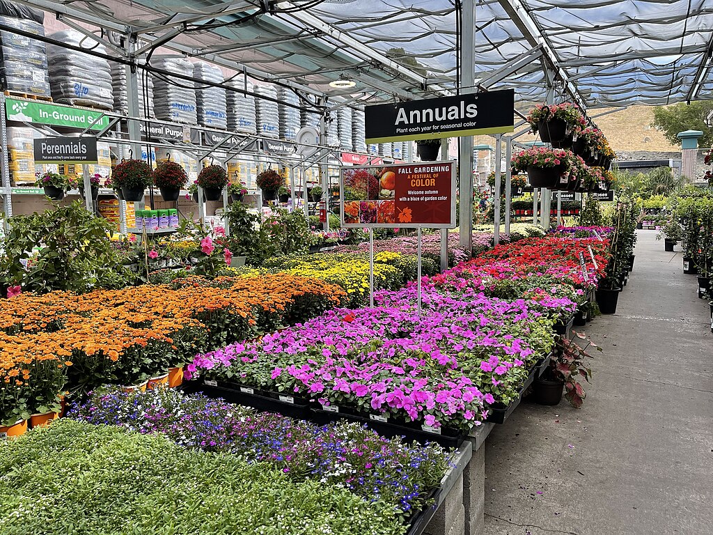 home depot garden center