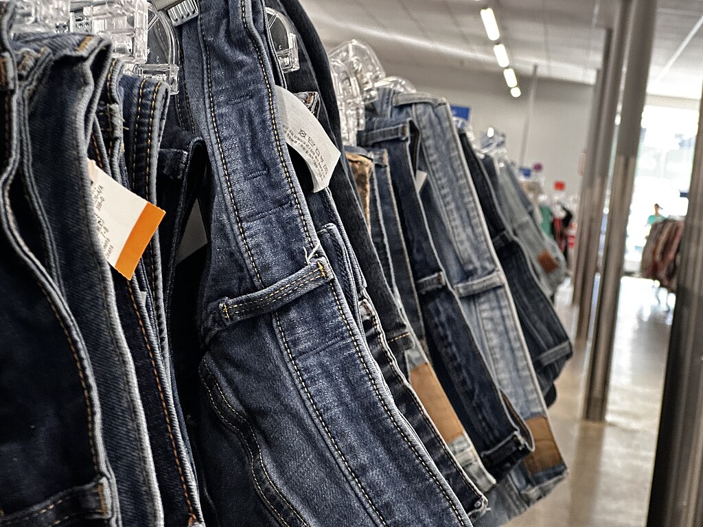 jeans thrift store
