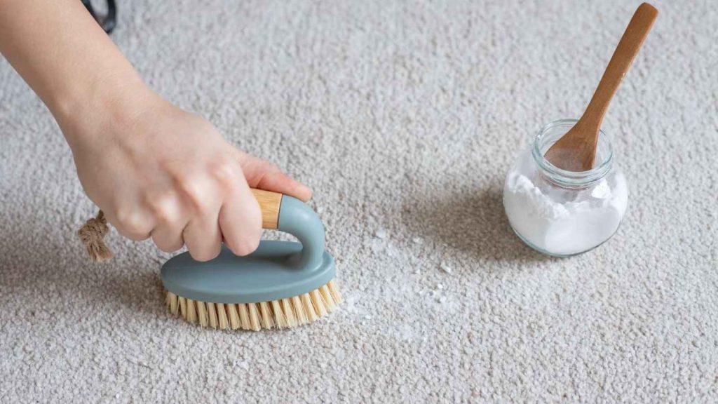 Baking Soda for Carpet Deodorizing