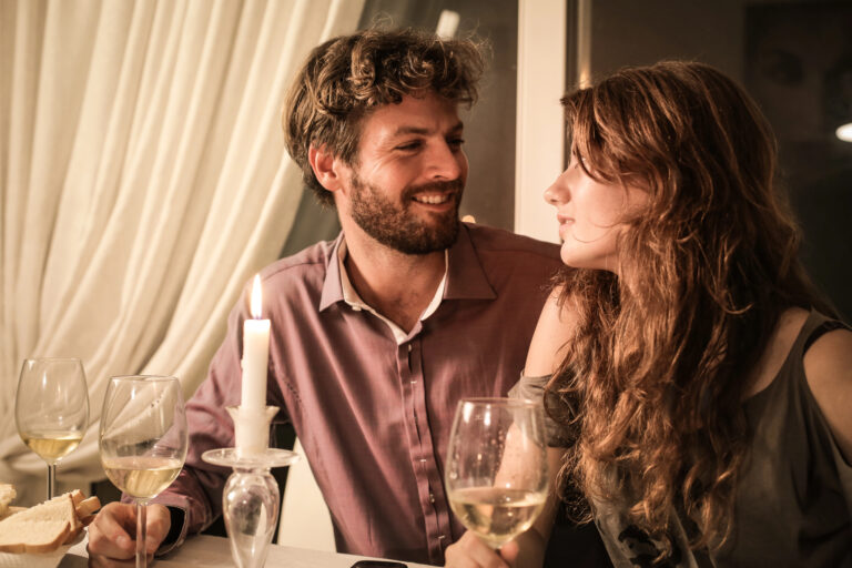 date night couple man and woman