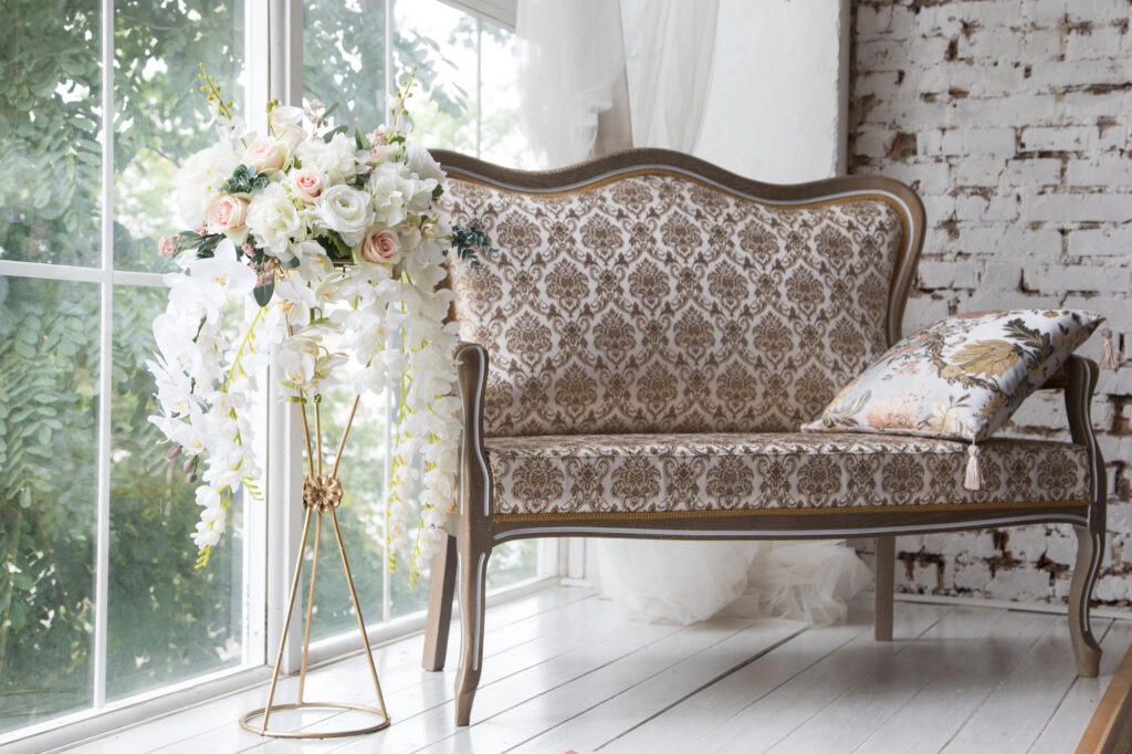 floral upholstery chair