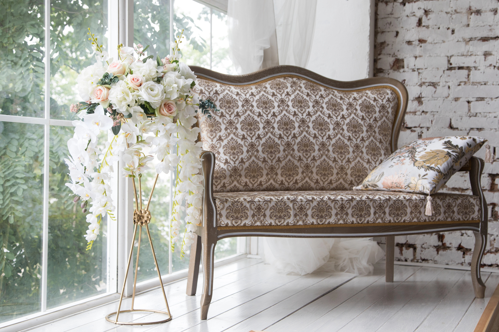 floral upholstery chair