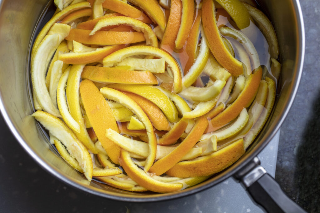 lemon peels