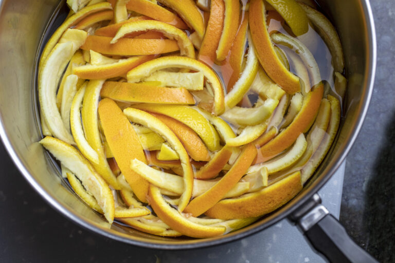 lemon peels