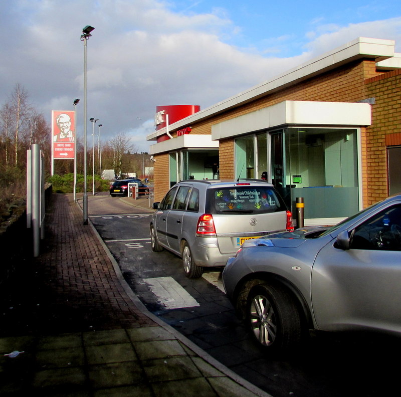 KFC Drive Thru Pontypool geograph.org .uk 4324230