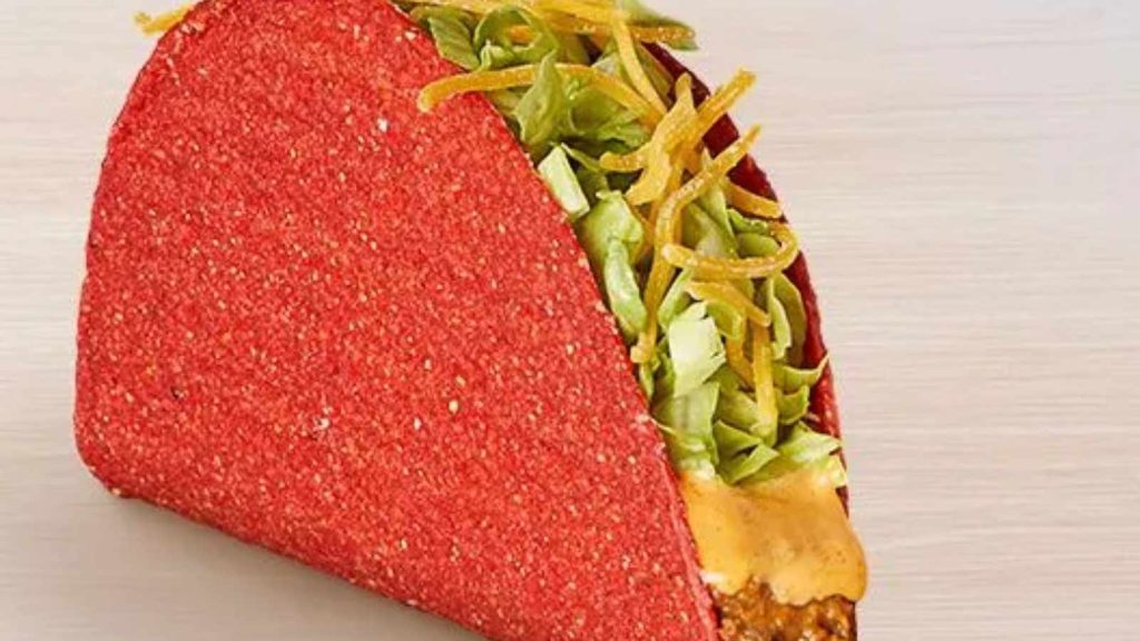Taco Bells Volcano Taco
