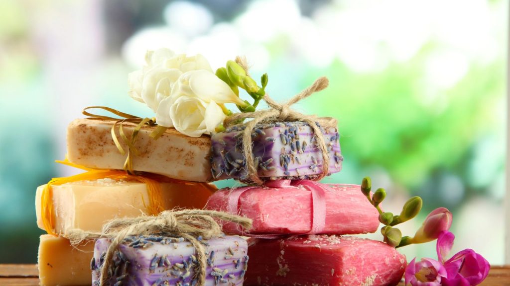 natural handmade soap